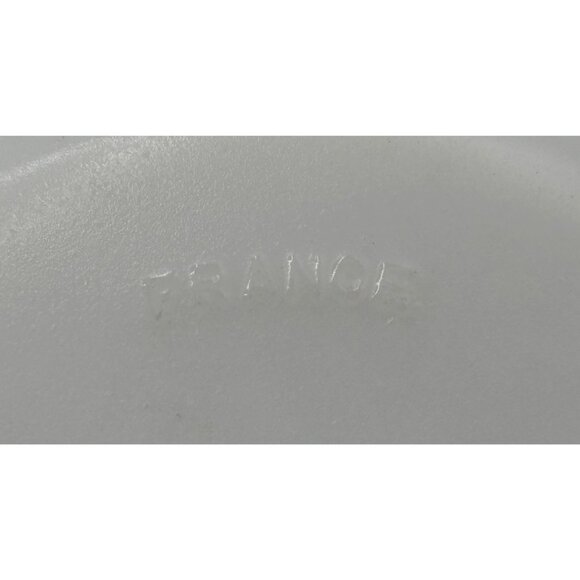 Set Of 3 Vintage Arcopal France Floral White Milk Glass Bowls - Picture 6 of 6